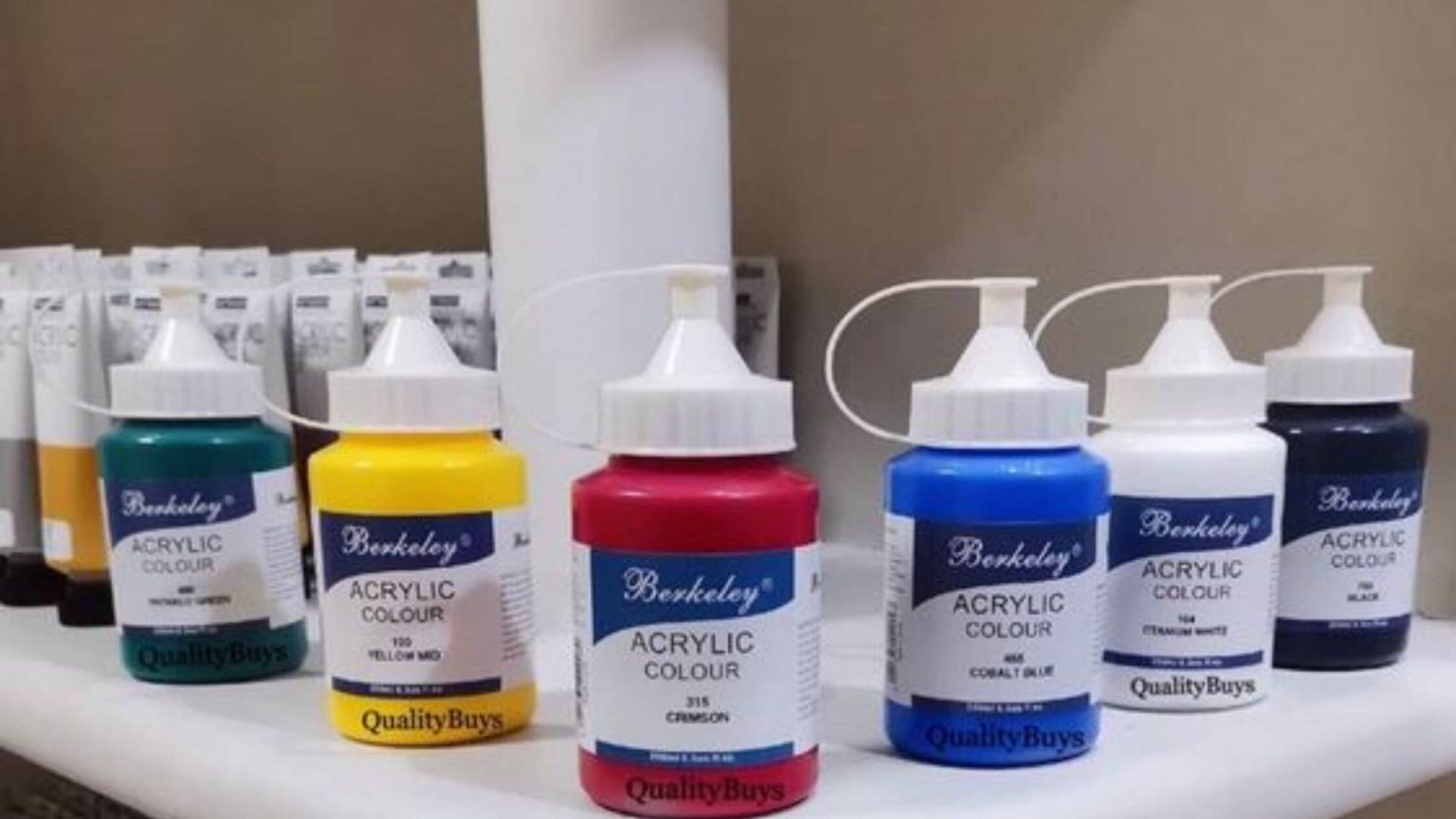 Berkeley Acrylic Paint Review from Shopee Philippines Joy in Crafting