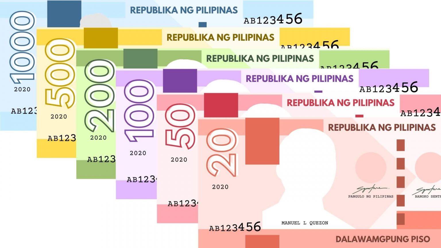Printable Philippine Peso Play Money 2020 - Joy in Crafting