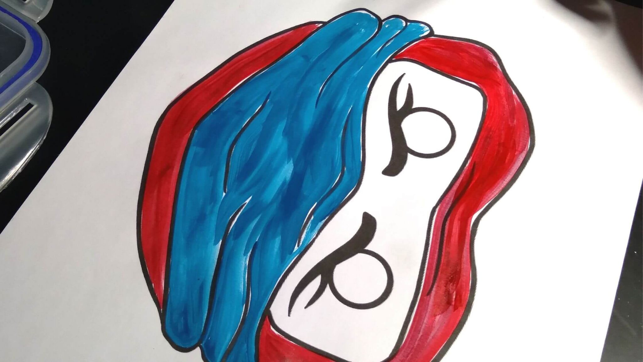 Ninjago Coloring Page Mask Printable - Joy in Crafting