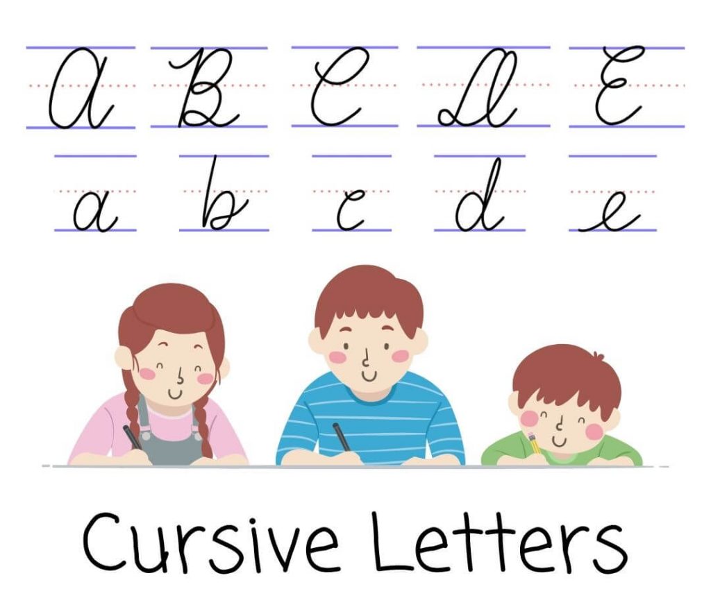 Cursive Printable Letters Worksheet Joy In Crafting