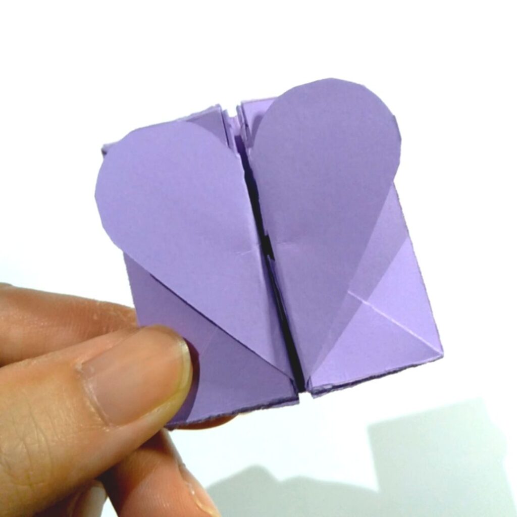 Valentine's Heart Pop Box Template