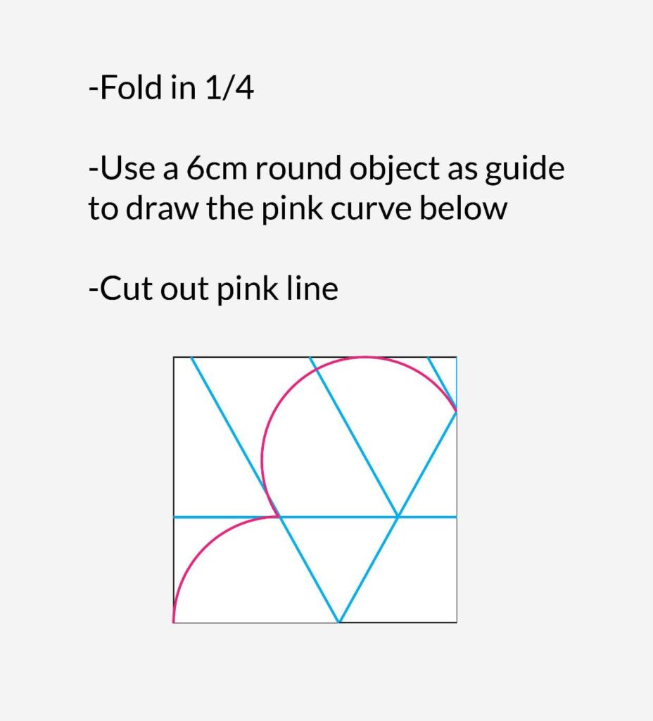 Flower Twist Card Template