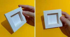 Paper Shadow Box Frame