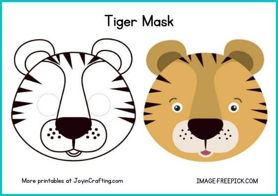 jungle animal mask