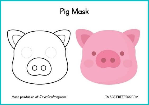 Farm Animal Mask
