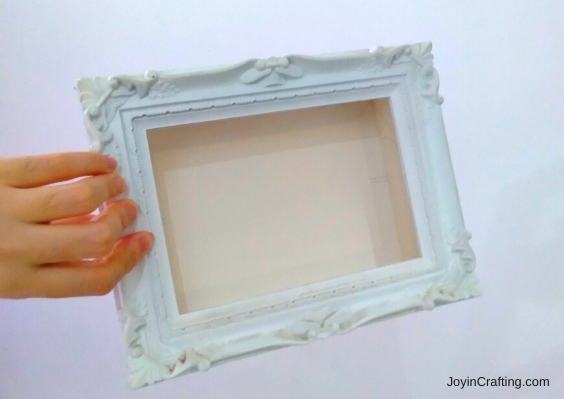 How To Make Shadow Box Frame Using Silhouette Cameo Joy In Crafting