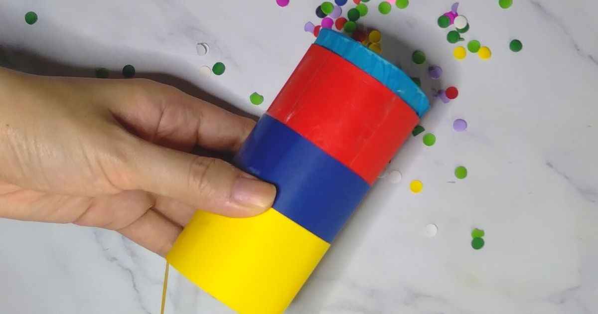 DIY Party Poppers Using Cardboard