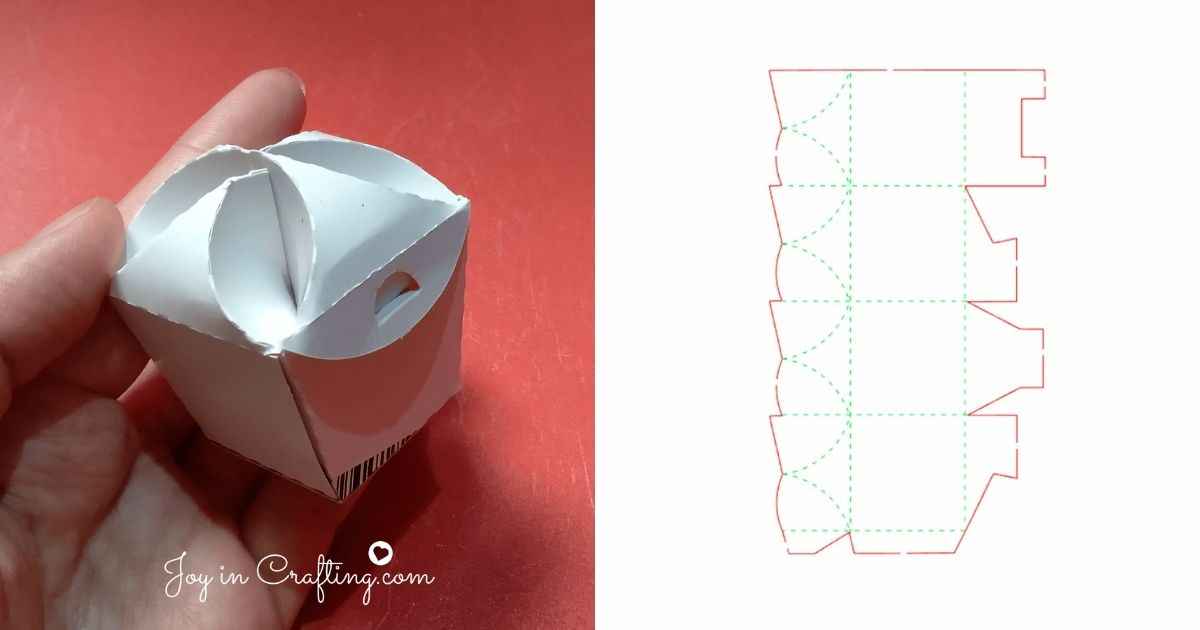 Inverted Takeout Box