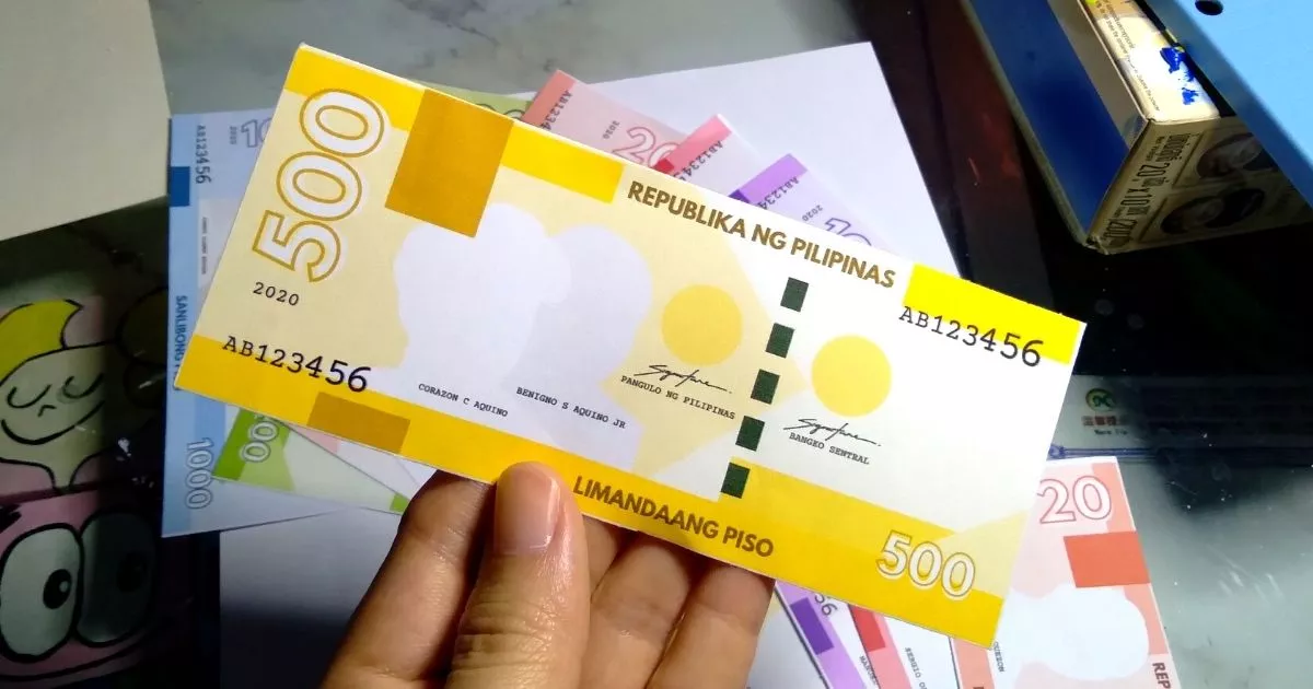 Printable Philippine Play Money 2020
