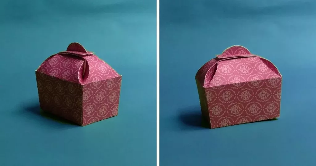 Cute Takeout Box Template