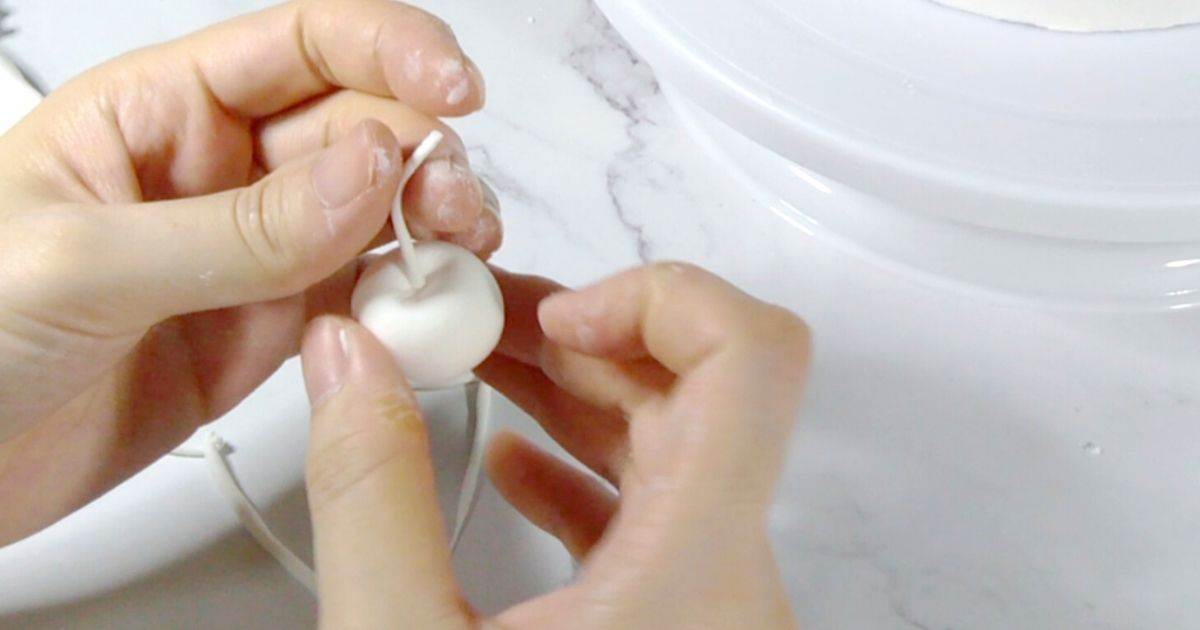 How to Make Fake Cherry using Air Dry Clay