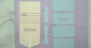 DIY Waterfall Card Template using PDF or SVG file - Joy in Crafting