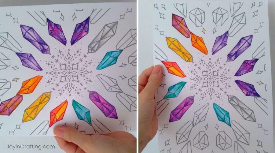Full Page Mandala Coloring