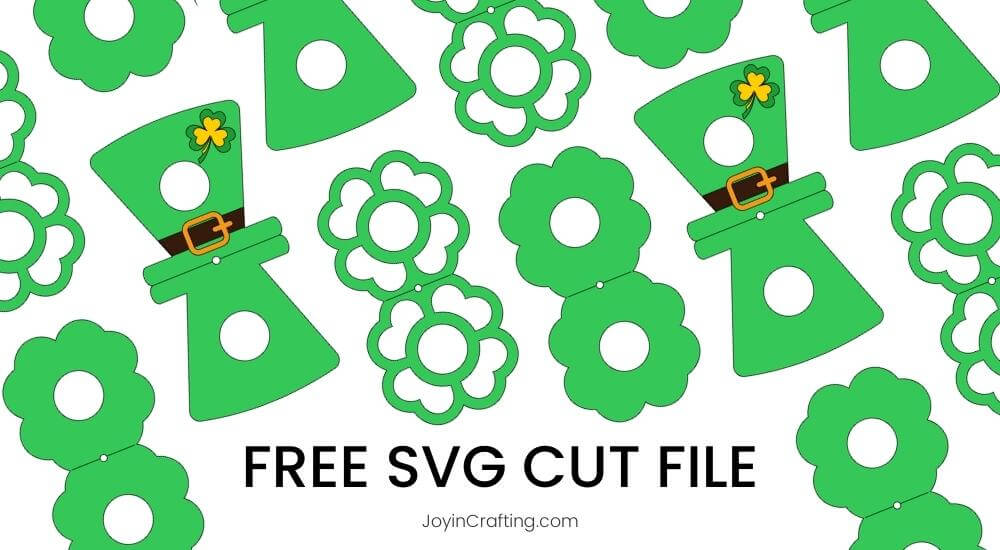 St. Patrick's Lollipop Paper Holder SVG Cut File
