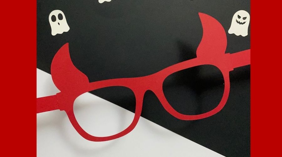 Halloween Paper Glasses